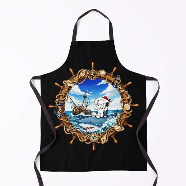 Item preview, Snoopy Pirate Shark Rider Peanuts Nautical Adventure designed and sold by LysiTHWIP.