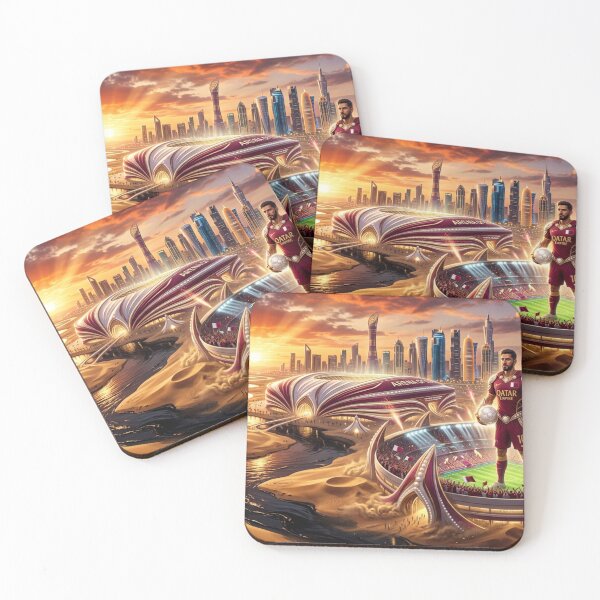 Item preview, Pearl Oil Mirage Kingdom – Qatar Futuristic Empire designed and sold by 1NEOBOY.