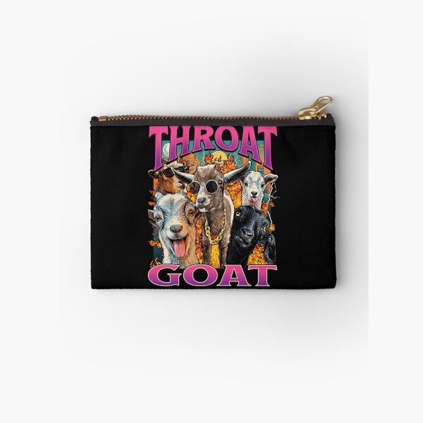 Item preview, Throat Goat Funny Retro 90s Hip Hop Animal Meme designed and sold by Vermanartist.