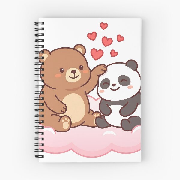 Item preview, Cute Bear And Panda Wholesome Relationship Love designed and sold by MintedMinds.