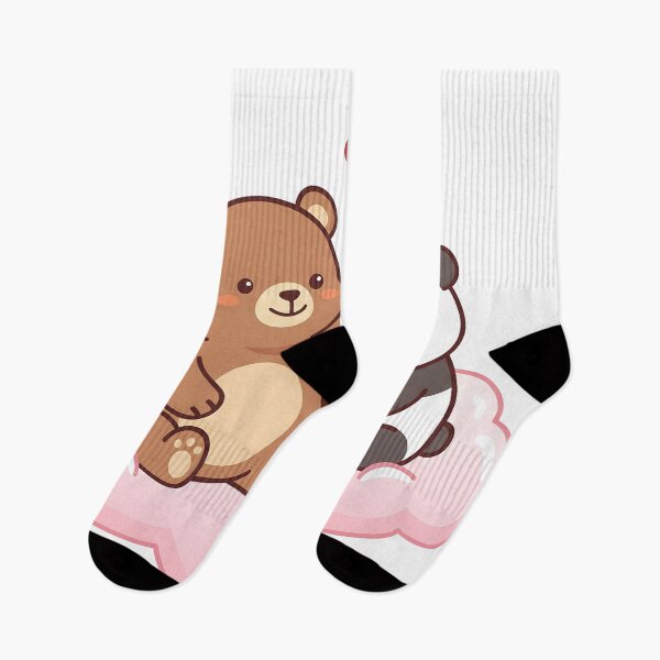 Item preview, Cute Bear And Panda Wholesome Relationship Love designed and sold by MintedMinds.