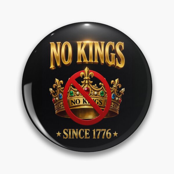 Item preview, No Kings Since 1776 American Revolution Patriotic Resistance designed and sold by No Kings Bling.