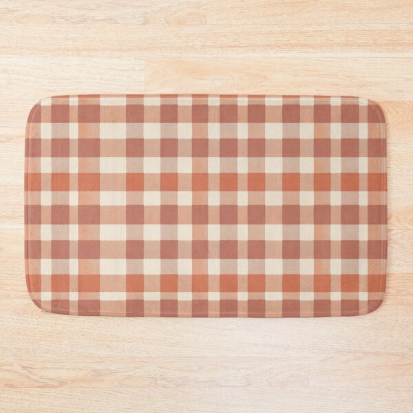 Item preview, Soft Rusty Gingham | Seamless Cottage Farmhouse Check Pattern designed and sold by Bound for Wonder.