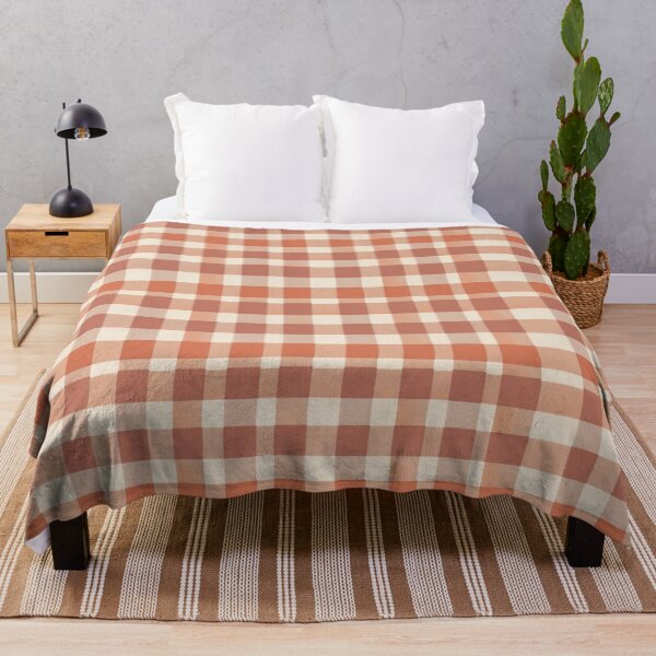 Item preview, Soft Rusty Gingham | Seamless Cottage Farmhouse Check Pattern designed and sold by Bound for Wonder.
