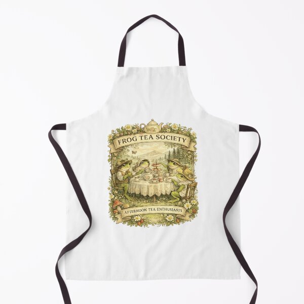 Item preview, Frog Tea Society | Cottagecore Frog Afternoon Tea Party | Whimsical Nature Lover Gift designed and sold by MrDev.