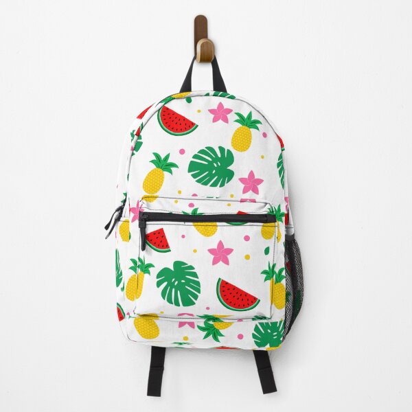 Item preview, Summer Colorful Fruit, Palm Leaves, And Flowers Pattern designed and sold by DEC02.