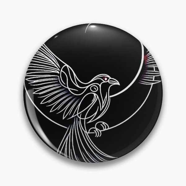 Item preview, Minimalist Line Art Bird with Moon designed and sold by Radhamadhaba Pattachitra Vibes”.