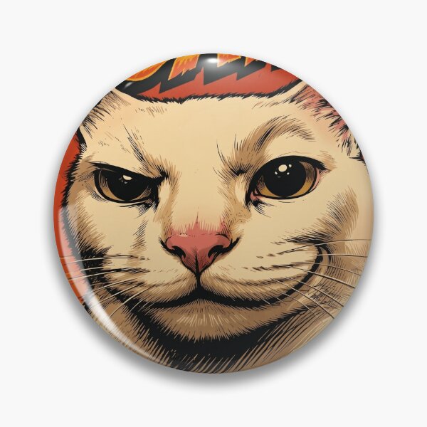 Item preview, Wait Im Goated Smug White Cat Vintage Comic Meme designed and sold by Vermanartist.