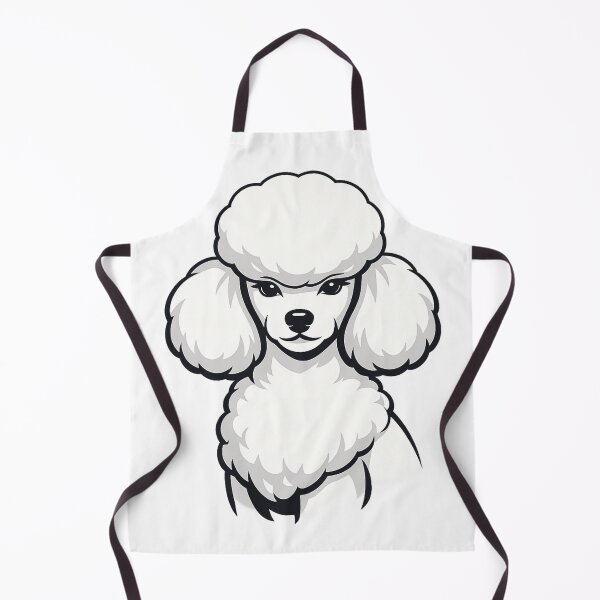 Item preview, Minimalist Toy Poodle Vector Art Print designed and sold by tineldesign.