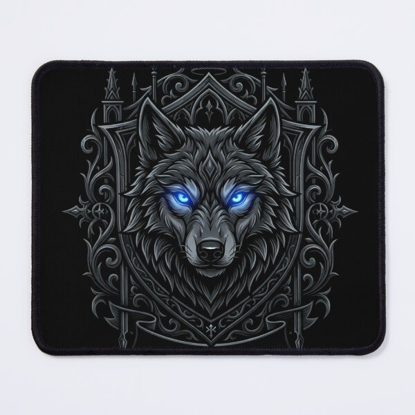 Item preview, Shadow Wolf Crest designed and sold by Stickersdevelop.