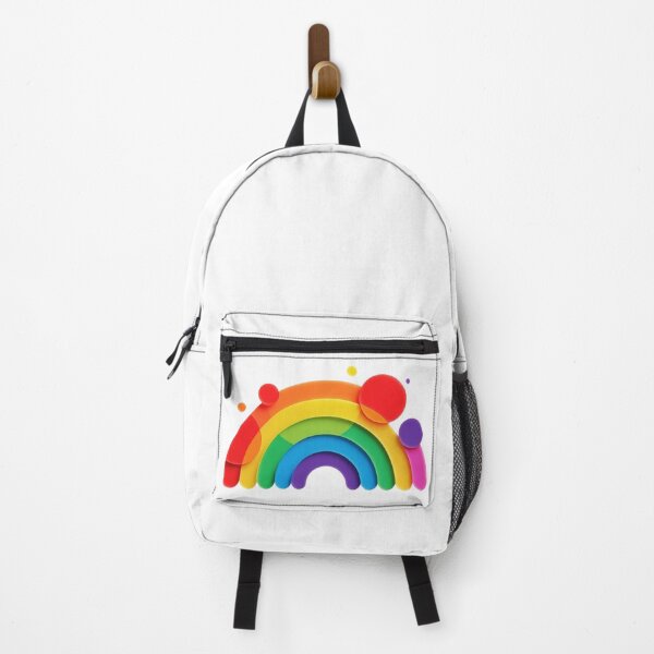 Item preview, Retro Wavy "Queer Joy" Sublimation PNG – 70s Psychedelic Rainbow Pride Design designed and sold by CodellCreations.