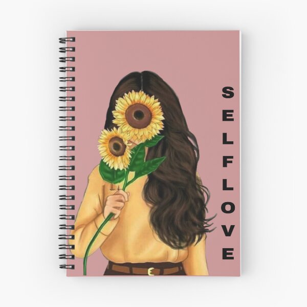 Item preview, Courage Self Love Sunflower Girl Aesthetic designed and sold by FMSeamlessArt.