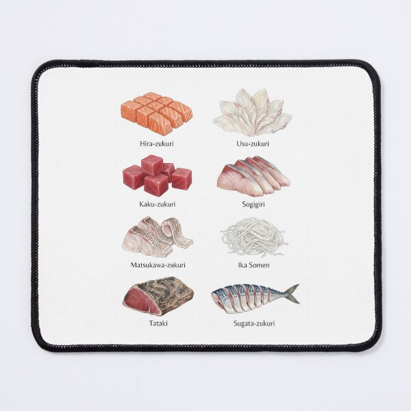 Item preview, Japanese Sashimi Cutting Techniques designed and sold by ArunDandiboina.