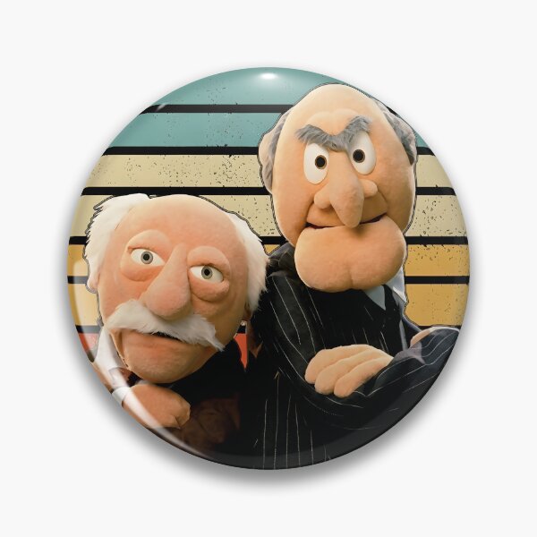 Item preview, Vintage Statler and Waldorf - Old Sure Beats Dead Muppet Lovers Show designed and sold by DVMavix.