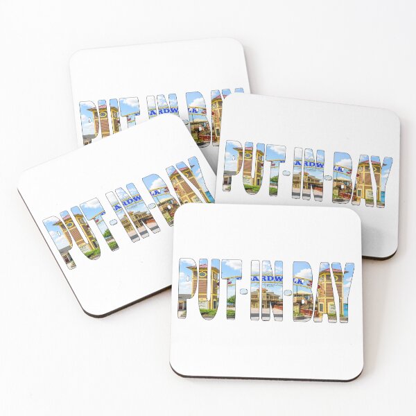 Item preview, PUT - IN - BAY - South Bass Island Ohio Boardwalk Seafood Beautiful Day designed and sold by Adam Gormley.