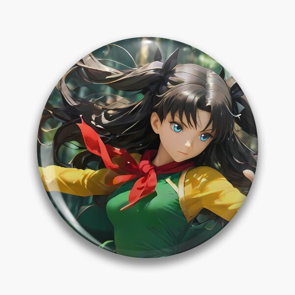 Item preview, Rin Tohsaka Fate Stay Night Forest Leap Heroic Motion designed and sold by 108Recordings.
