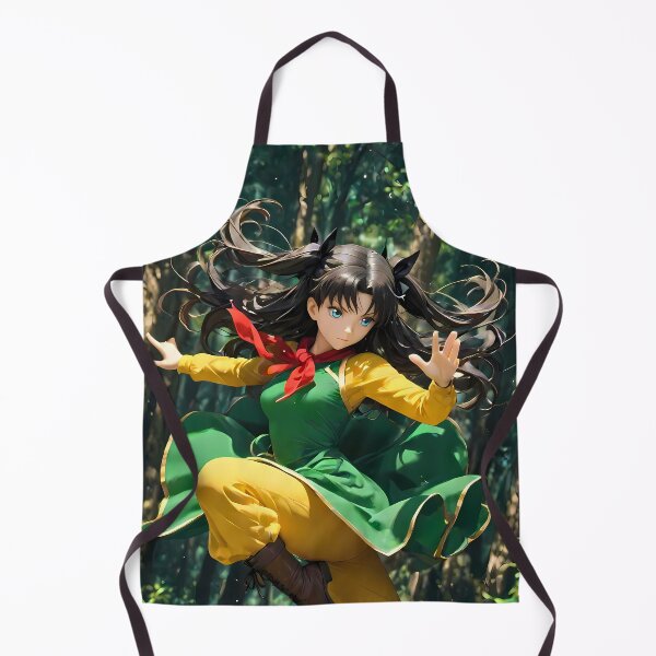 Item preview, Rin Tohsaka Fate Stay Night Forest Leap Heroic Motion designed and sold by 108Recordings.