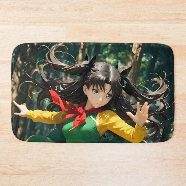 Item preview, Rin Tohsaka Fate Stay Night Forest Leap Heroic Motion designed and sold by 108Recordings.