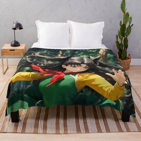 Item preview, Rin Tohsaka Fate Stay Night Forest Leap Heroic Motion designed and sold by 108Recordings.