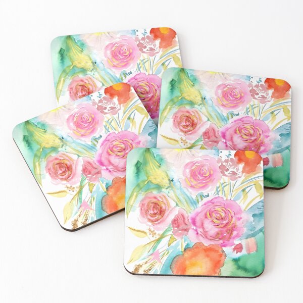 Item preview, watercolor flowers designed and sold by elizafong.