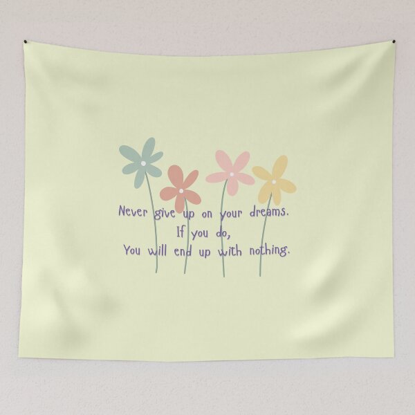 Item preview, Never Give Up On Your Dreams Motivation Quote For Dreamers And Entrepreneurs designed and sold by Im-Ara.