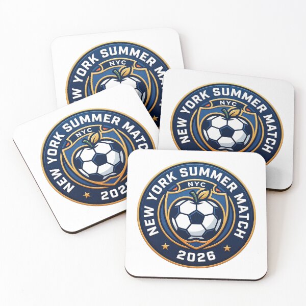 Item preview, New York Summer Match 2026 Soccer Badge designed and sold by laughingshirts.