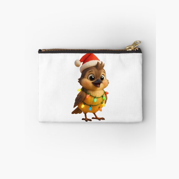 Item preview, Christmas Great Crested Flycatcher designed and sold by Sillytoe.