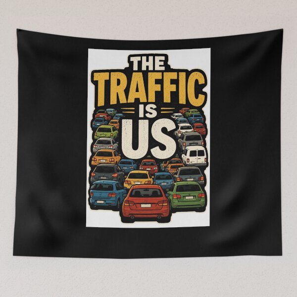 Item preview, WE ARE ALL IN OUR CARS RIGHT NOW designed and sold by XYZ Studio.