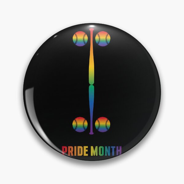Item preview, Baseball Pride Month Logo designed and sold by VortexdagoArt.