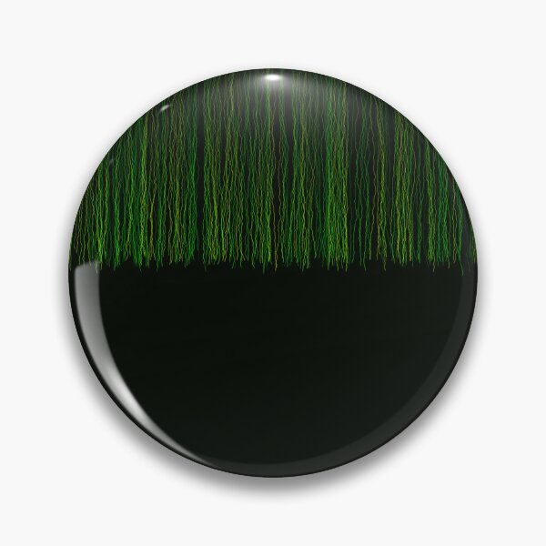 Item preview, Canopy — Green Forest Particle Stream Art Print designed and sold by VeluxCreative.