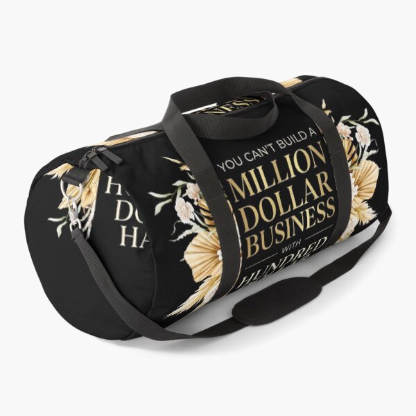 Item preview, Minimalist CEO Motivation Quote You Can't Build A Million Dollar Business With Hundred Dollar Habits designed and sold by Im-Ara.