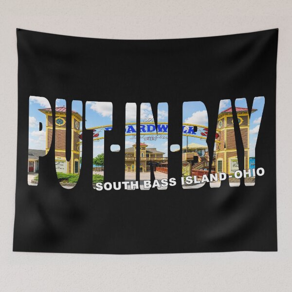 Item preview, PUT - IN - BAY South Bass Island Ohio - Boardwalk Seafood Beautiful Day designed and sold by Adam Gormley.