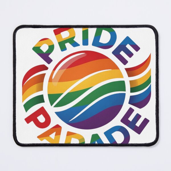 Item preview, Retro Wavy "Queer Joy" Sublimation PNG – 70s Psychedelic Rainbow Pride Design designed and sold by CodellCreations.
