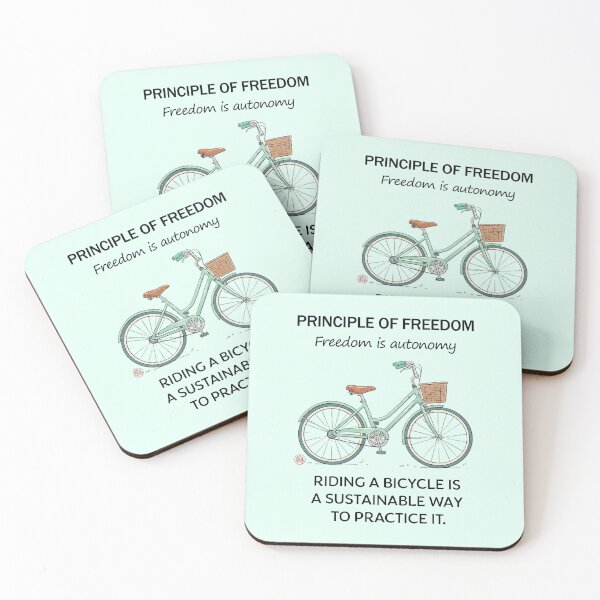 Item preview, Principle of Freedom: Travel by Bike designed and sold by DianaAlunaImage.