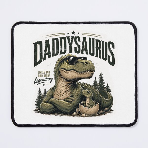 Item preview, Daddysaurus – Like a Dad, Only More Legendary designed and sold by KMDPRESS.