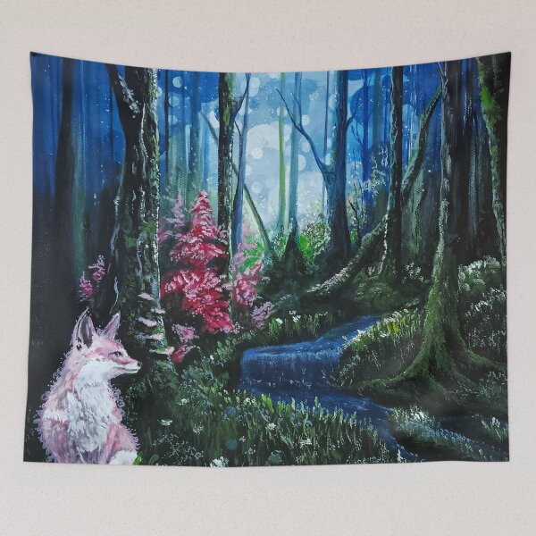Item preview, Zorro rosado designed and sold by ArtistsAtticWI.