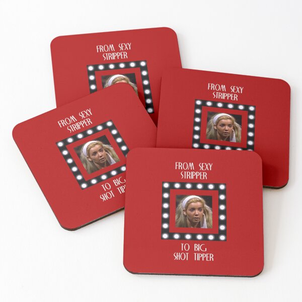 Item preview, From Stripper to Tipper (on Red) designed and sold by PawsitiveMum3.