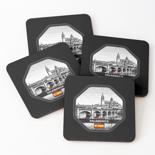 Item preview, Salamanca Spain Linocut Style  designed and sold by Thistle-TShop.