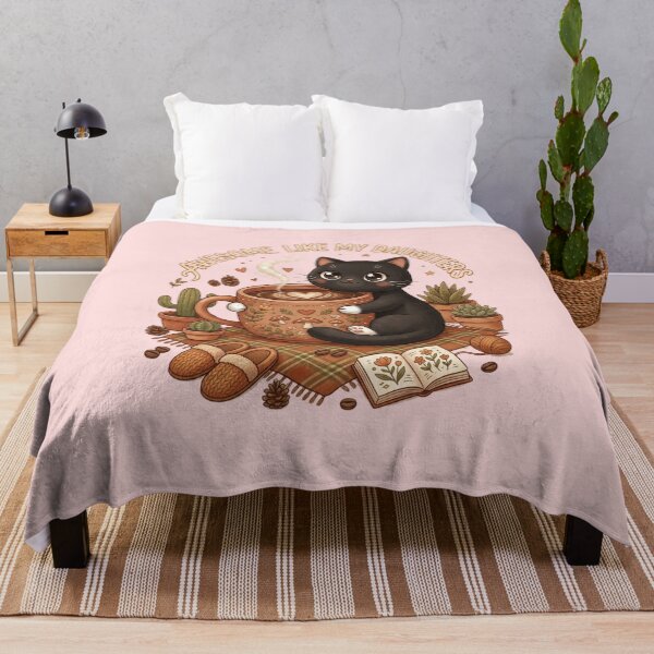 Item preview, Awesome Like My Daughters And Cats Cute Kawaii Cat Lover Funny Cozy Coffee Aesthetic Gift designed and sold by Im-Ara.