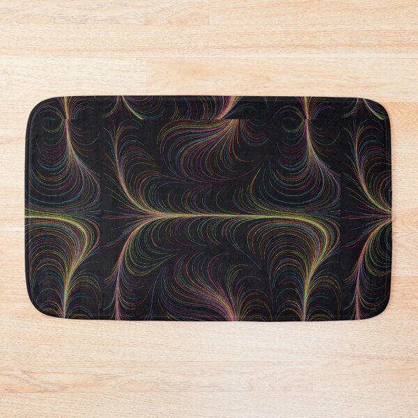 Item preview, Cascade — Rainbow Flow Field Art Print designed and sold by VeluxCreative.