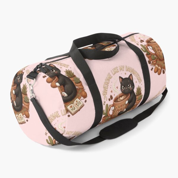 Item preview, Awesome Like My Daughters And Cats Cute Kawaii Cat Lover Funny Cozy Coffee Aesthetic Gift designed and sold by Im-Ara.