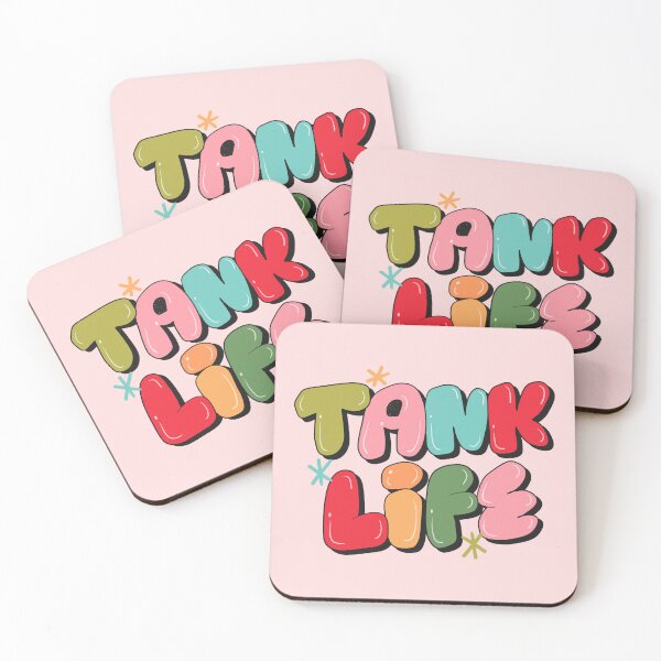 Item preview, Tank Life (Pink)  designed and sold by yellowflowerhut.