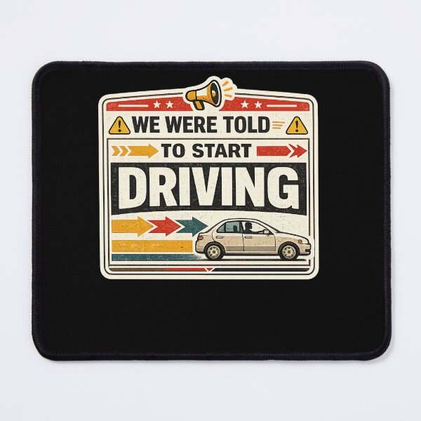 Item preview, WE ARE ALL IN OUR CARS RIGHT NOW designed and sold by XYZ Studio.