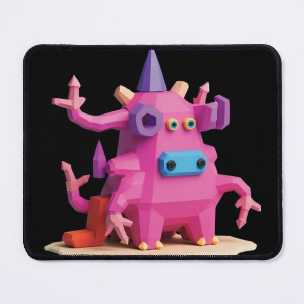 Item preview, Low Poly Purple Creature designed and sold by pompom123.