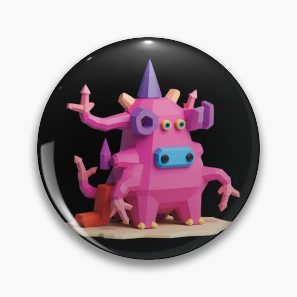 Item preview, Low Poly Purple Creature designed and sold by pompom123.
