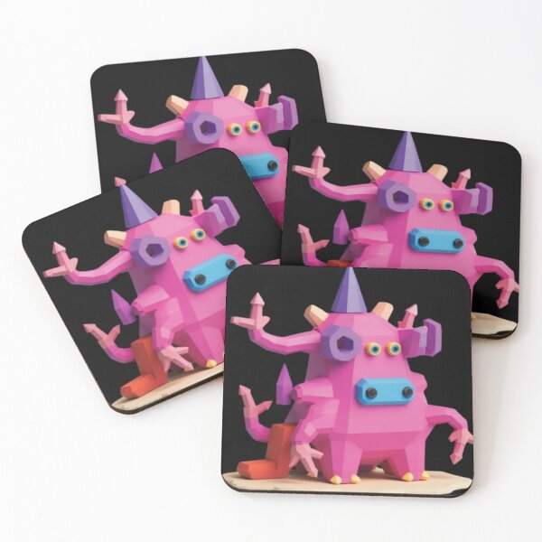 Item preview, Low Poly Purple Creature designed and sold by pompom123.