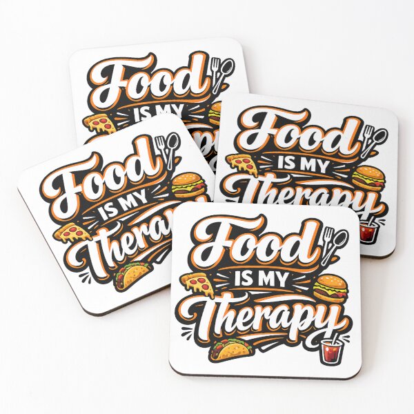 Item preview, Food is My Therapy  designed and sold by ttuniques.