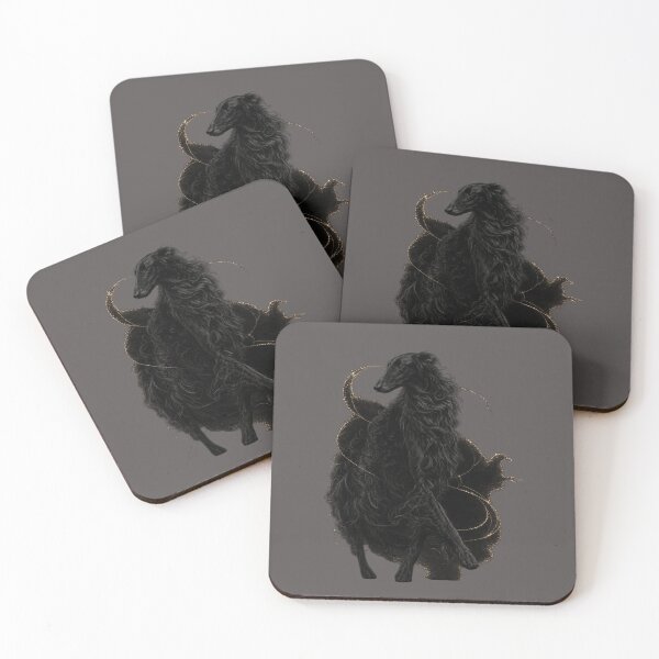 Item preview, Black Borzoi designed and sold by Deerfan.