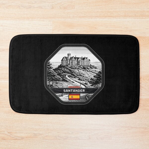 Item preview, Santander Spain Linocut Style  designed and sold by Thistle-TShop.
