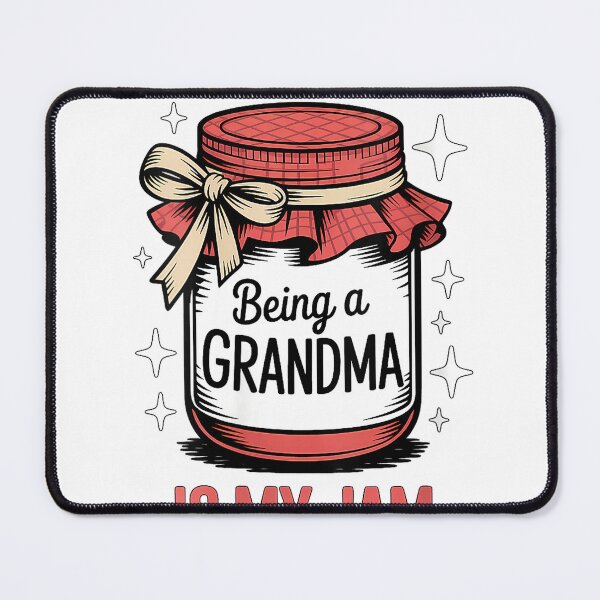 Item preview, Women's Being a Grandma is My Jam Funny Grandparent Family V-Neck T-Shirt designed and sold by Voila-creative.